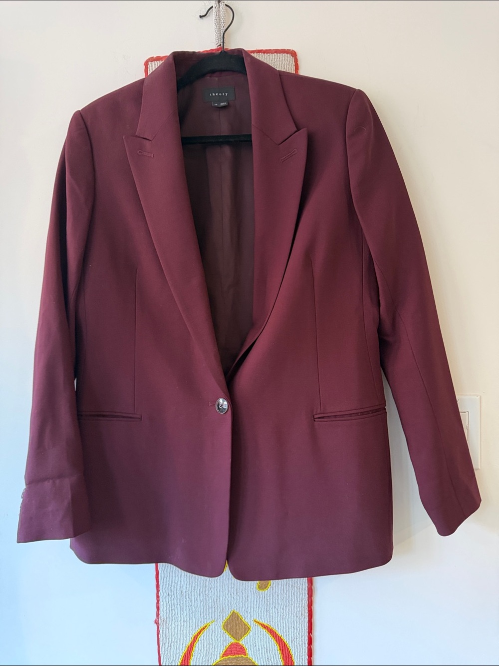 “THEORY” Single Button Tailored Button